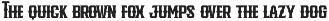 Knucklehead Font Family preview