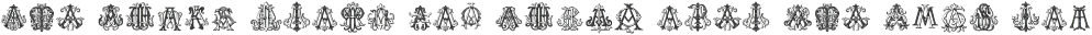 IntellectaMonograms AAAS Regular ttf (400)