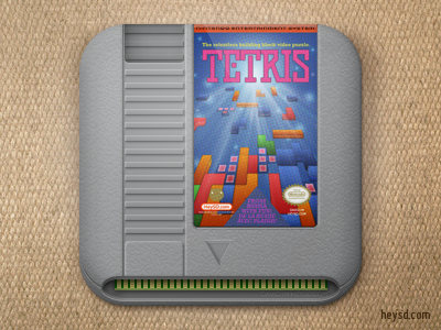 Nintendo Tetris Cartridge by David Im