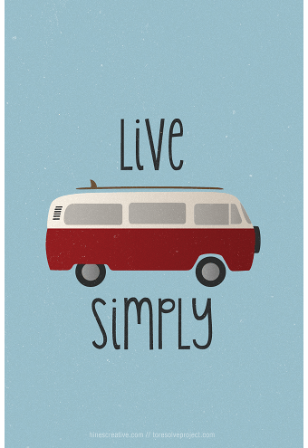 Live Simply by Jason Hines