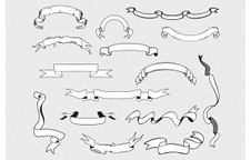 Banners & Ribbons Vector Pack by blacksheepsupply