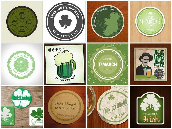 Coaster Design Challenge Winners Creative Market Blog