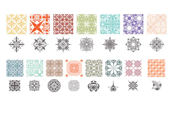 Propaganda Patterns Vector Pack by Go Media