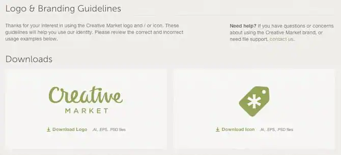 Branding Page
