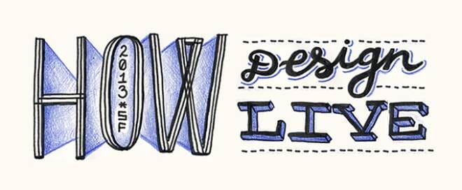 HOW Live 2013: Stickers, Sign-Ups & Sketchnotes