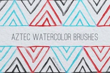 Aztec Watercolor Brushes