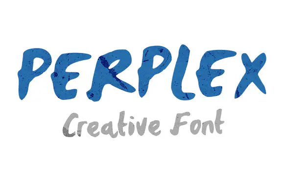 Perplex Font by Thrift and Thistle