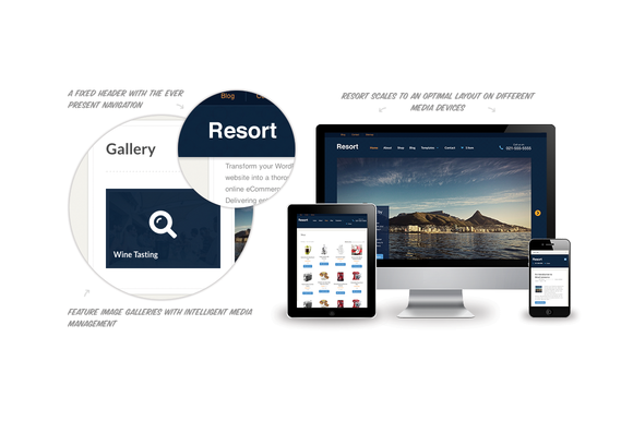 Resort WordPress Themes by WooThemes