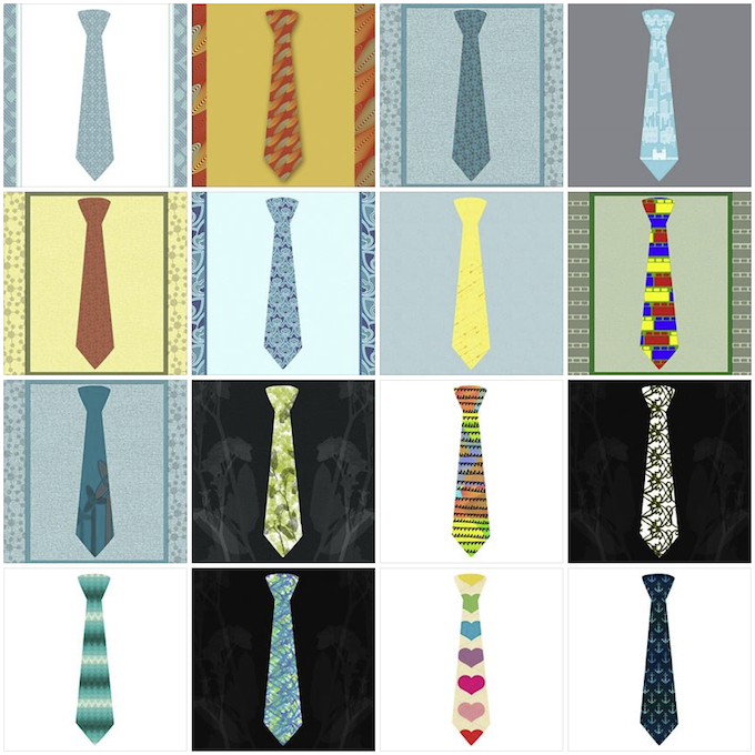 Father's Day Tie Challenge Winners - Creative Market Blog