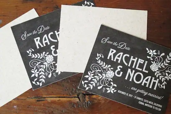 Linen-Chalkboard-Wedding-Invitations-Blue-Magpie2-550x367