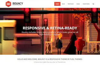 Bouncy by Fuel Themes