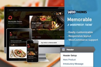 Memorable by WooThemes
