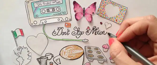 An Artist + Instagram = Beautiful Stop Motion Videos