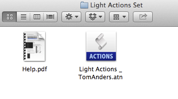 Action Folder