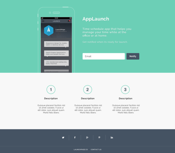 App Launch by launchpage