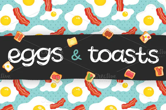 Eggs and toast by kostolom3ooo