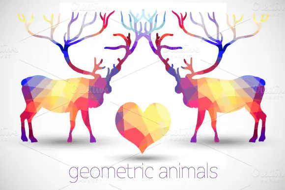 Geometric Animals by Depiano