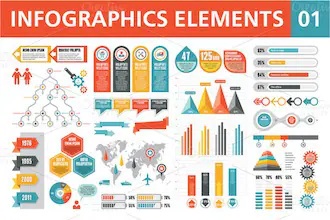 Infographics Elements 01 by serkorkin