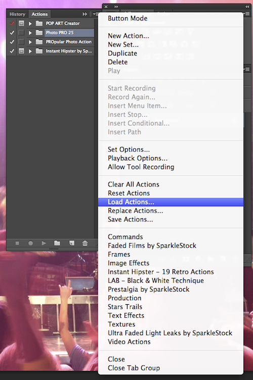 How To Install And Use Photoshop Actions Creative Market Blog