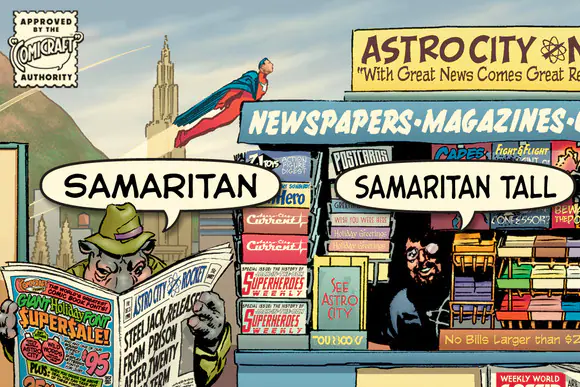 Samaritan Tall by Comicraft Fonts