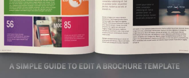 A Simple Guide to Edit a Brochure Template