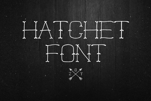 Hatchet Font