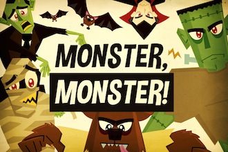 Monster Monster Vector Cartoons