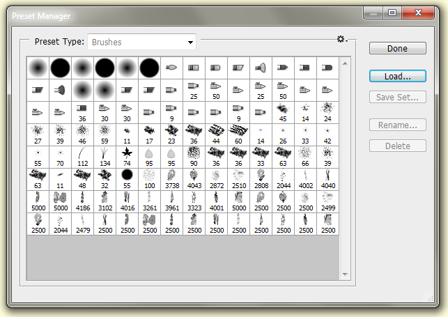 load brushes in photoshop cc