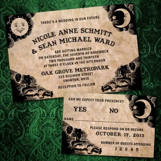 Custom-Halloween-Wedding-Invitations