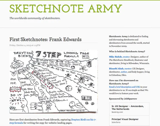 Sketchnote Army