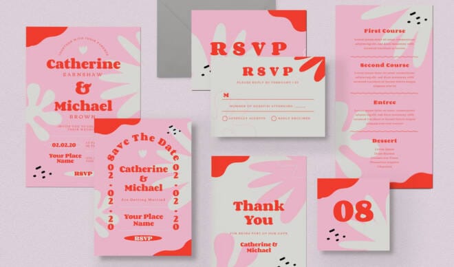 23 Creative and Unique Wedding Invitations