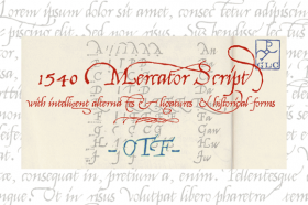 1540 Mercator Script