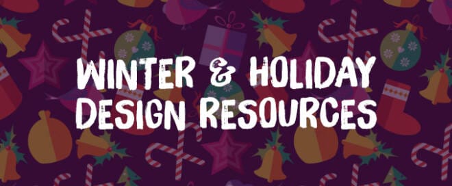 Winter and Holiday Design Resources