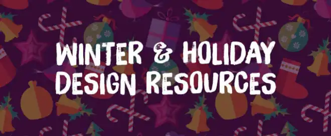 Winter and Holiday Design Resources