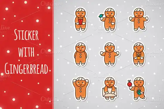 sticker-with-gingerbread-preview-f