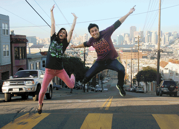 jumping