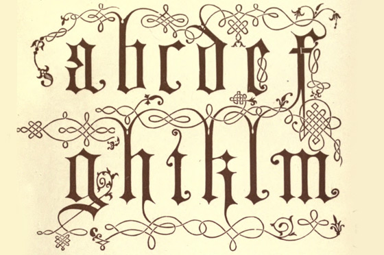 Inspiring Examples of Decorative Vintage Lettering - Creative