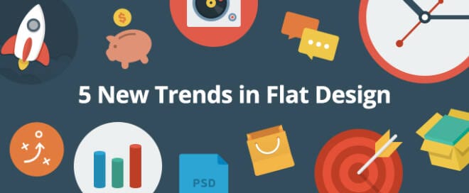 5 New Trends in Flat Design