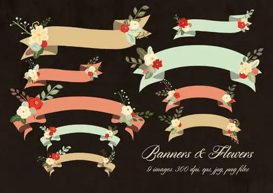 00-new-present-banners-and-flowers-f