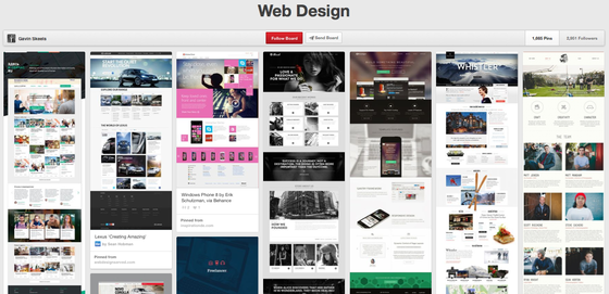 10 Brilliant Graphic and Web Design Pinterest Boards ~ Creative Market Blog