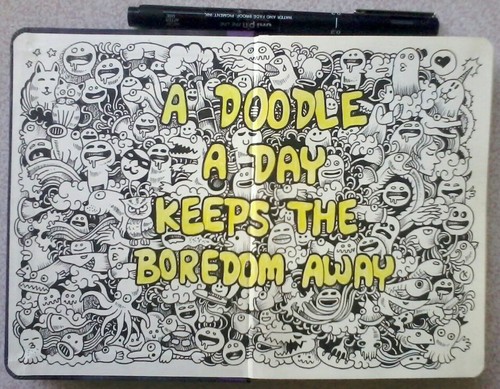 365 Doodle Prompts: Everyday Things to Draw and Sketch, use your creativity  with a years worth of drawing ideas for doodling, sketching and coloring