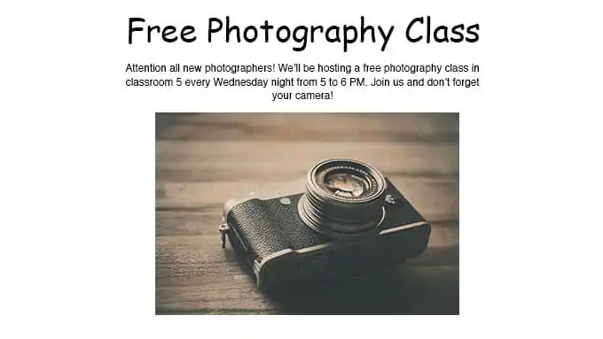 photo banner