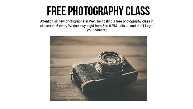 photo banner