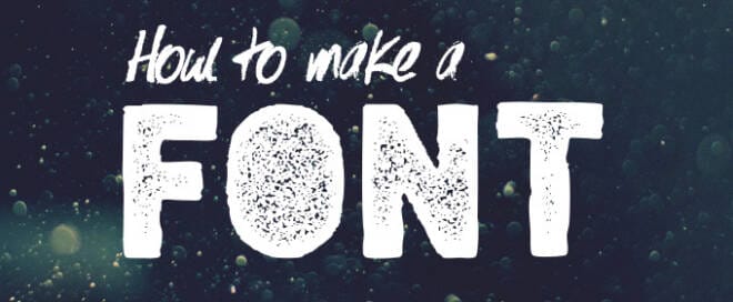 Tyler Finck on Type Design: How to Make a Font