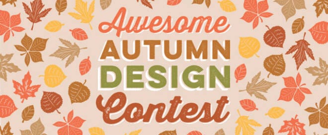 Enter Our Awesome Autumn Design Contest