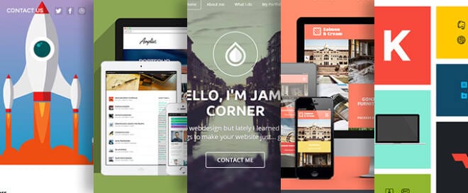 7 Fantastic Flat WordPress Themes