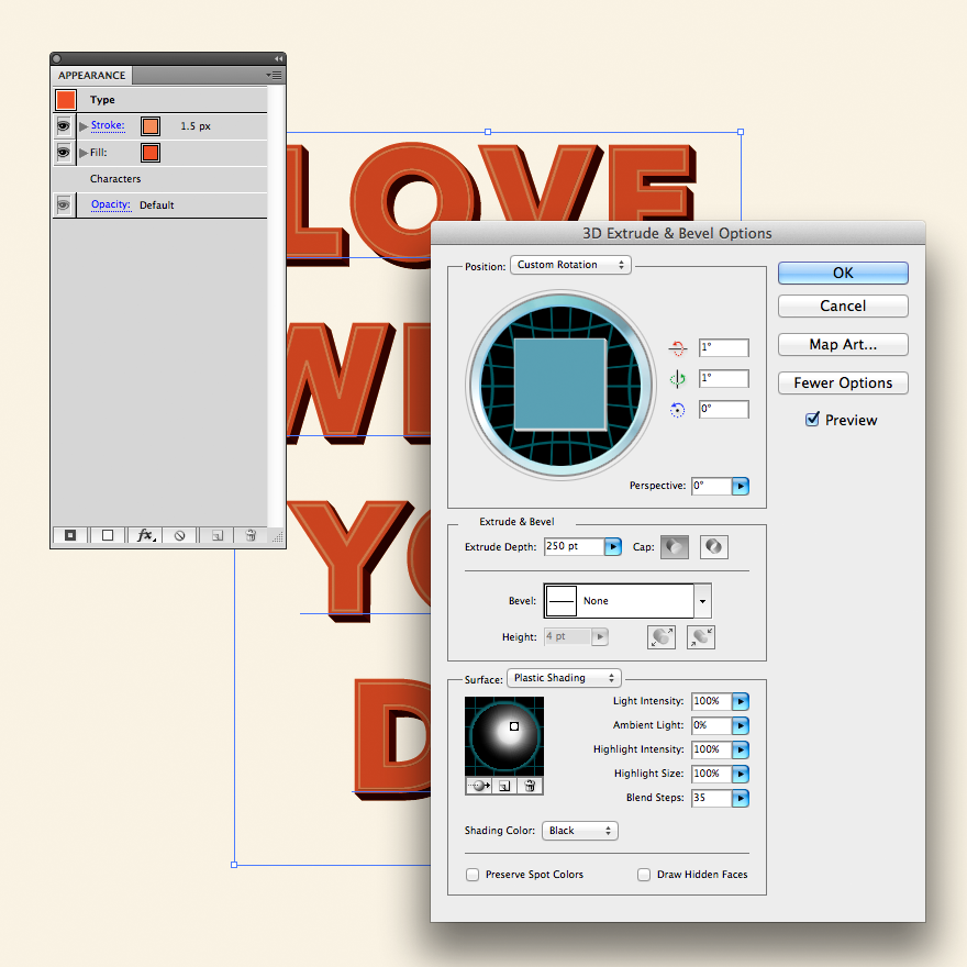 How to Create Awesome Retro Text Effects in Illustrator - Creative