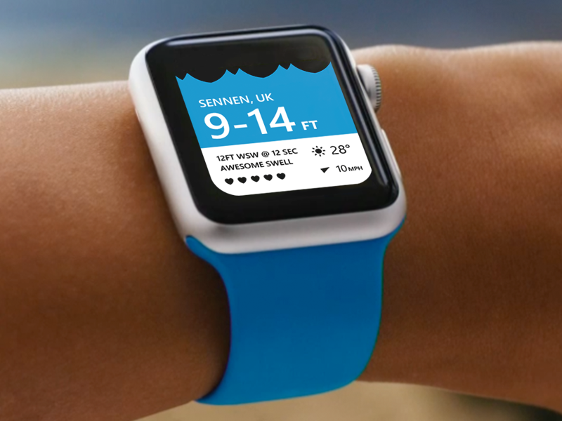 Best apple discount watch surf app