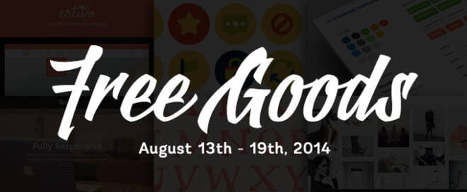 Free Goods of the Week: October 13, 2014