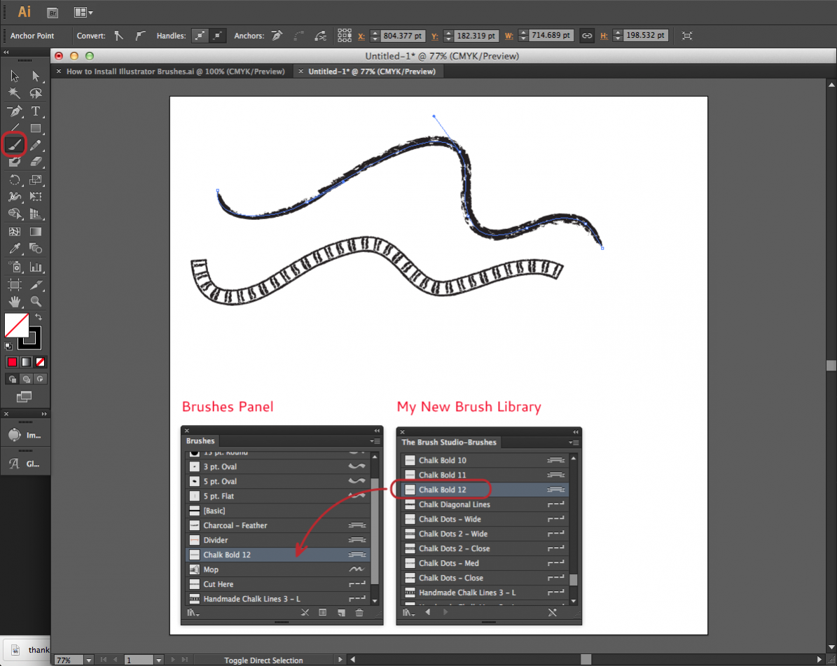 download brush tool illustrator